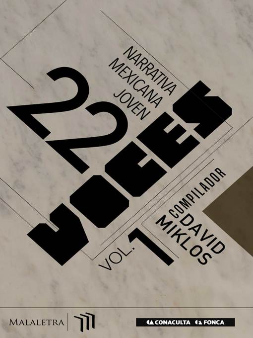 Cover image for 22 Voces Volume 1